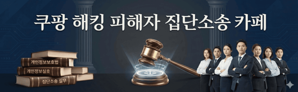 쿠팡 해킹 피해자 집단소송 카페