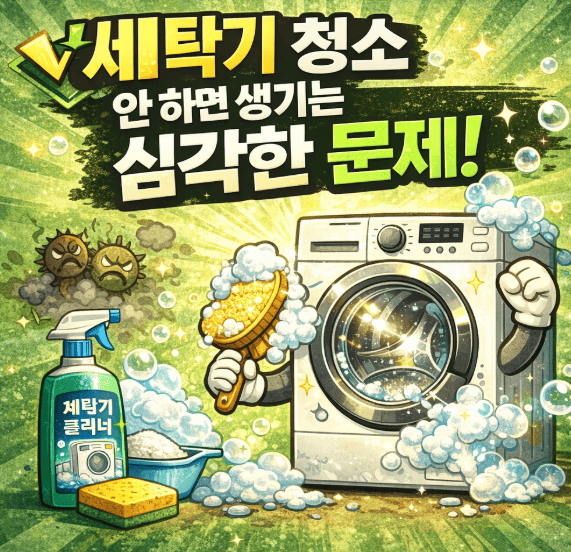 세탁기 청소 썸네일 이미지